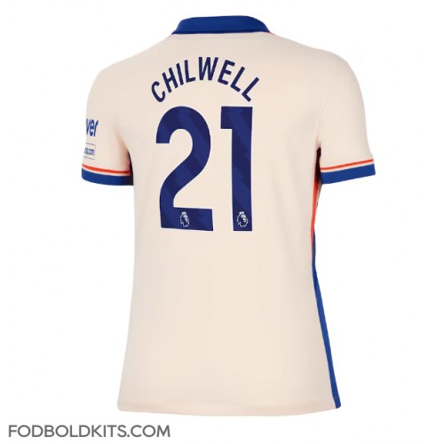 Chelsea Ben Chilwell #21 Udebanetrøje Dame 2024-25 Kortærmet